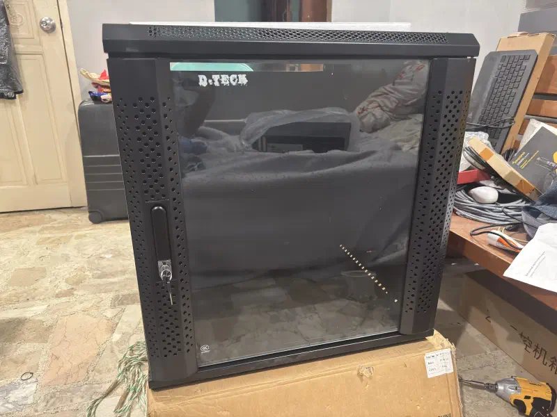 Rack fully assembled