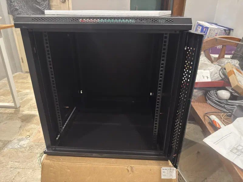 Rack fully assembled